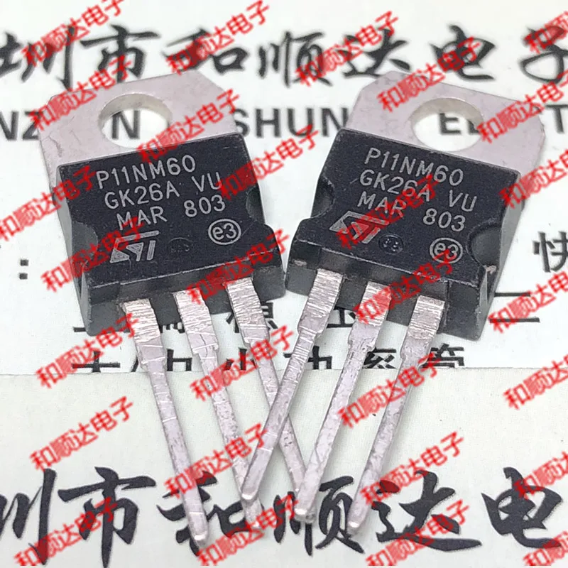 5 шт./P11NM60 STP11NM60-220 600V 11A