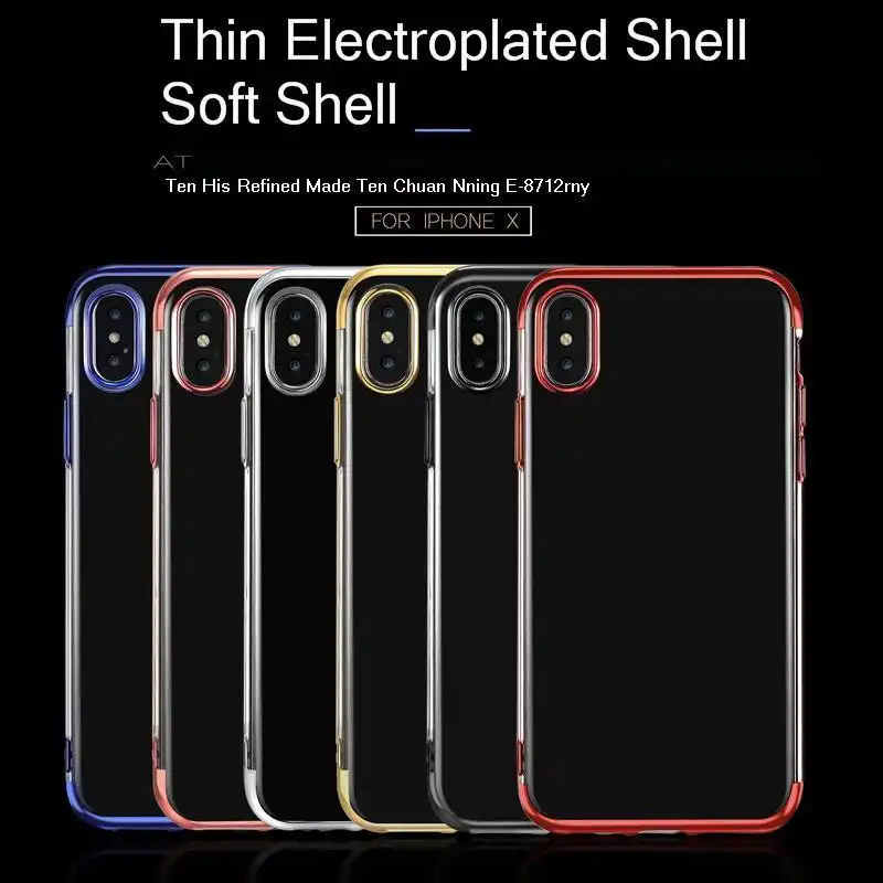 New Three Stage Plating Tpu Business Leisure Mobile Phone Cover For Iphone 11 Case For Iphone 7 Case For Iphone X 6 8 Xr Xs Max Flip Cases Aliexpress
