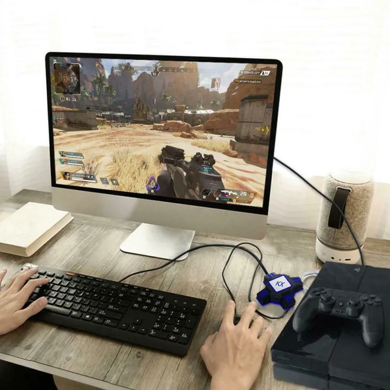  PUBG Mobile Gamepad Controller Gaming Keyboard Mouse Converter For Android Phone to PC Bluetooth Ad