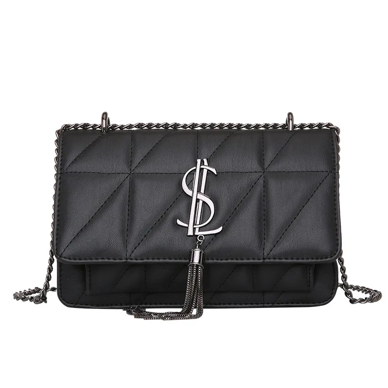 

2019 High Quality PU FASHION Shoulder Bags Women Luxury Chain Jelly Bags Purse Solid Color Handbags a main femme Crossbody Bag