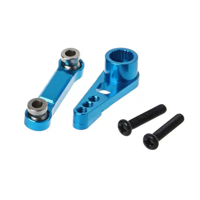 Leme puxar haste 25 t servo braço oscilante para wltoys a949 a959 a969 a979 K929-B carro de controle remoto metal acessórios atualização r7rb
