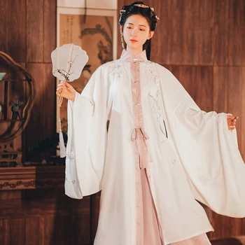 

New Retro Hanfu Costumes For Women Chinese Style Traditional Classical Dance Stage Outfit Ming Dynasty Ancient Clothes T449