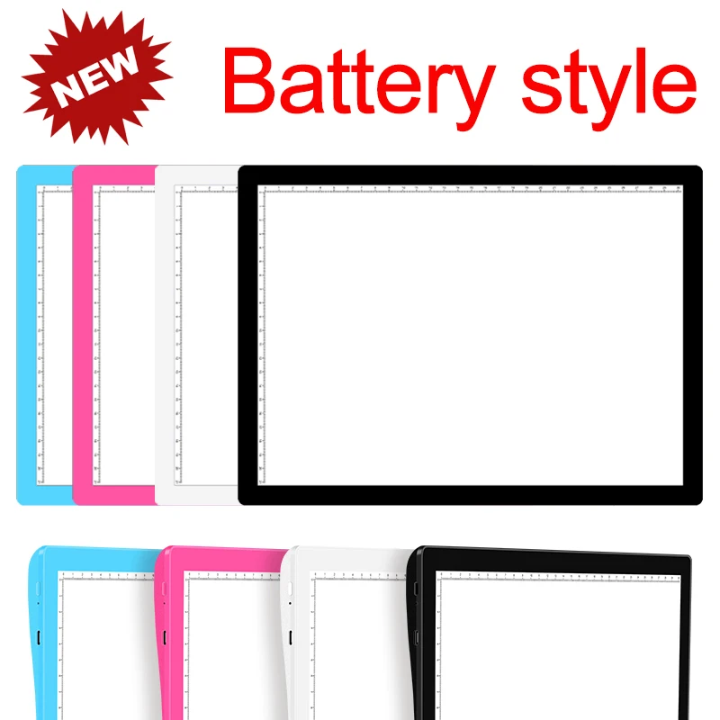 Elice battery style support charging led light pad LED Drawing