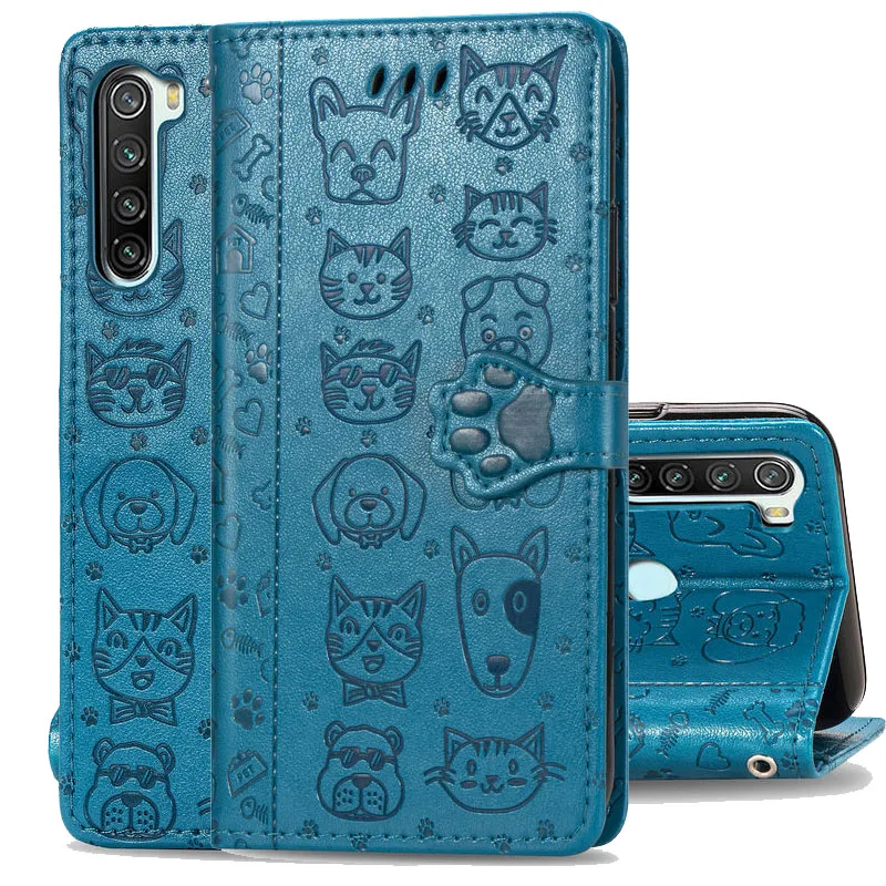 

RedMi Note 8T Case Flip wallet Card slot Stand soft Silicone shockproof Back Cover For RedMi Note 8T luxury leather Phone Cases