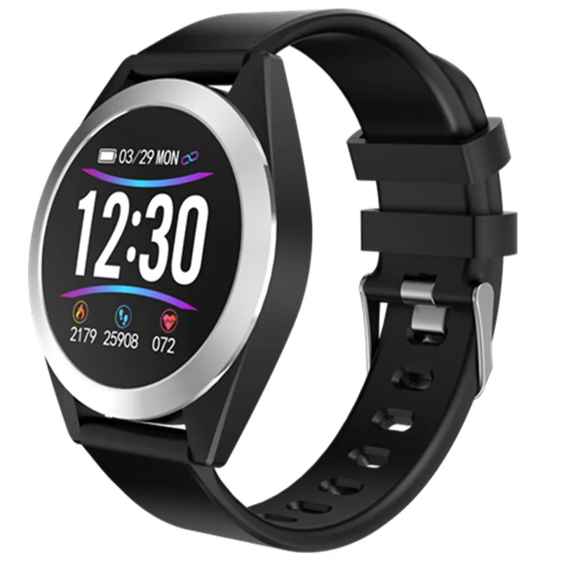 BINSSAW smart Sports watch Bluetooth fitness Bracelet Heart rate blood pressure IP68waterproof Multi-function Smartwatch for IOS