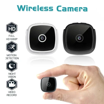 

Small Cam Wireless Camera HD 1080P Mini DV DVR IP Security Camcorder Night Vision Video TF Card USB 400mAh Battery