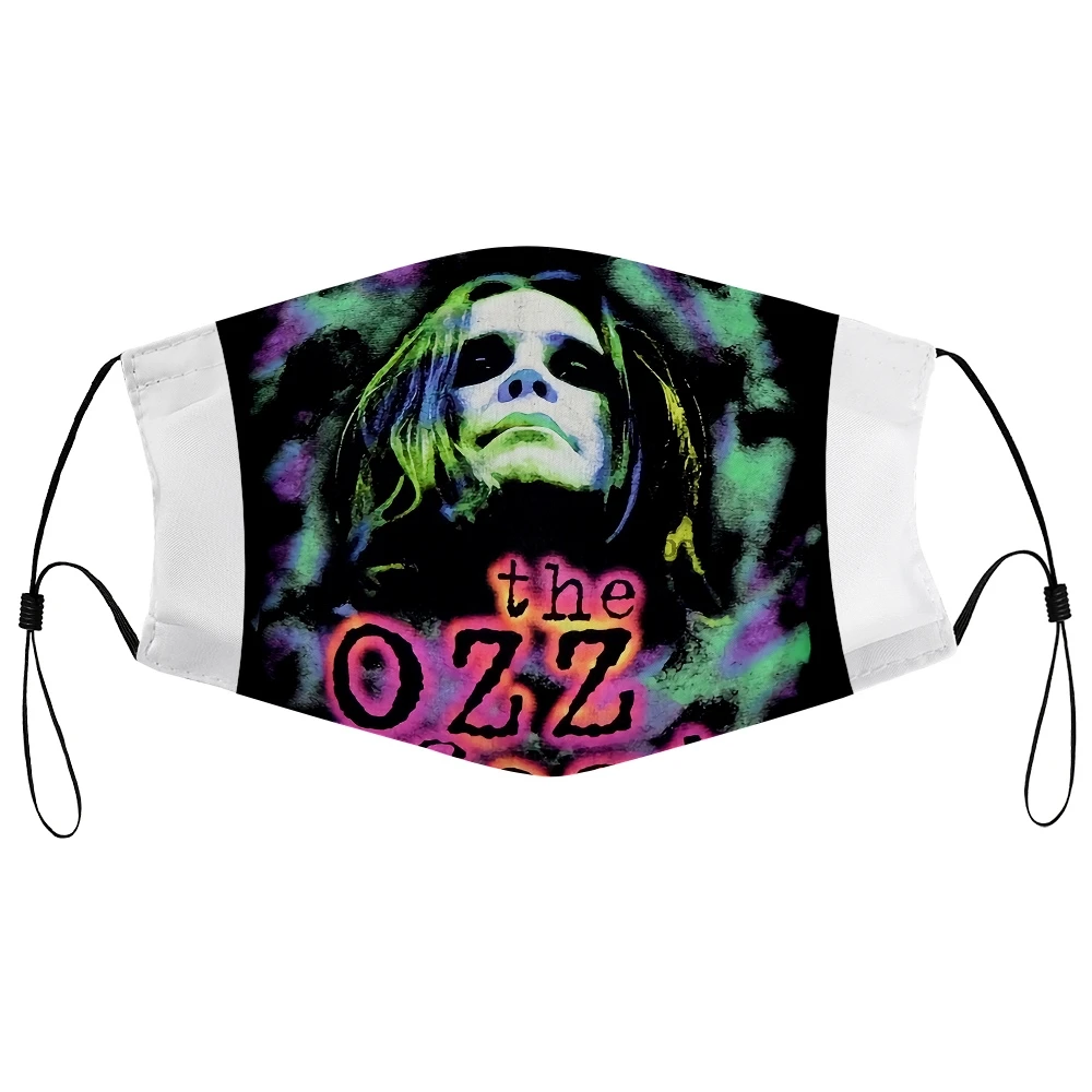 Пылезащитная маска с фильтром Vtg Ozz Fest 1997 Ozzy osосвен рок-группы концертов черная