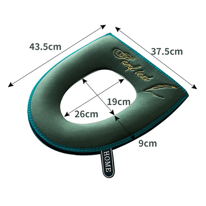 Universal Toilet Seat Cover Winter Warm Soft WC Mat Bathroom Washable Removable Zipper Flip Lid Handle Waterproof Household,toilet seat cover