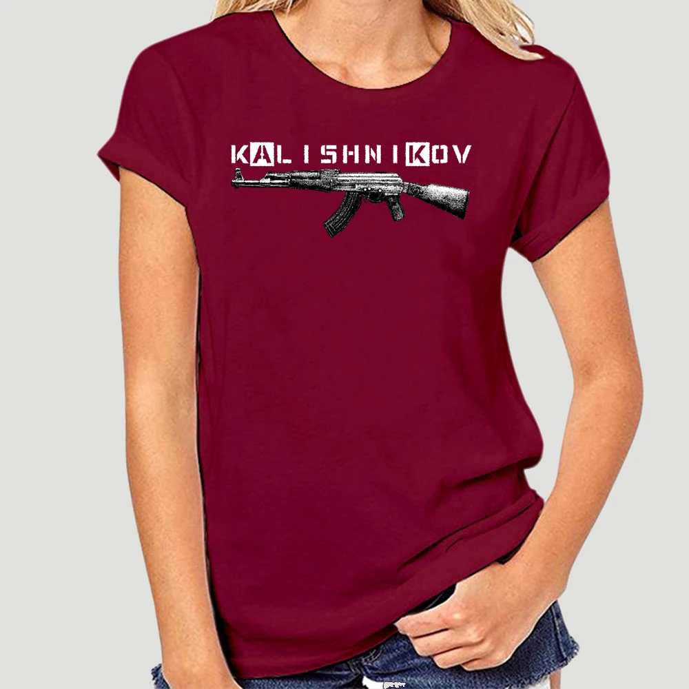 Shubuzhi мод с коротким рукавом комплект из черной кофты длинным и Калашникова Ak 47