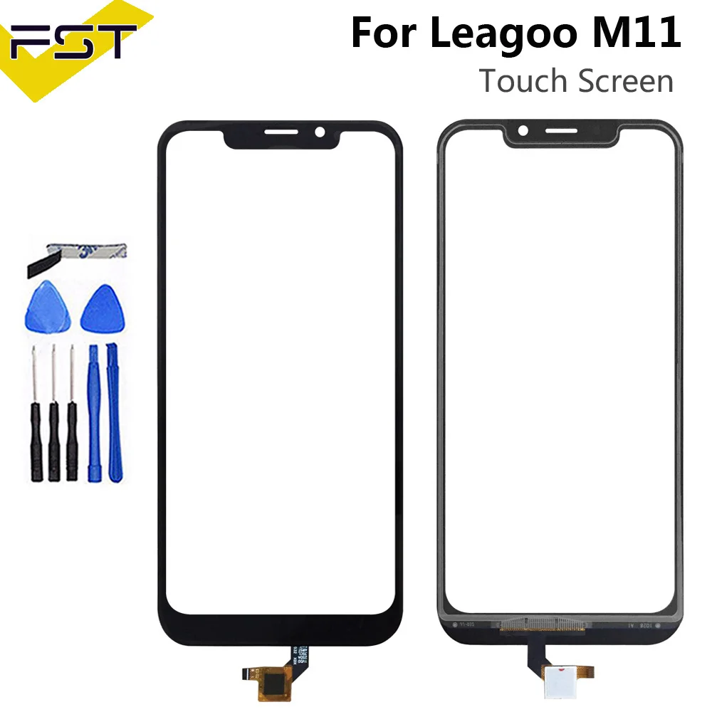 Дигитайзер сенсорного экрана Leagoo M11 черная сенсорная панель для сенсорное стекло