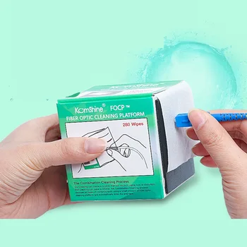 

Fiber Optic Cleaning Tool Optical Connector Cleaner Clean Wipes Dustfree Paper