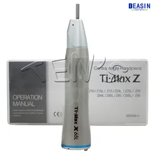 Медленный скоростной хирургический прямой наконечник 1:1 с оптическим волокном внутренний спрей для воды стоматологические части