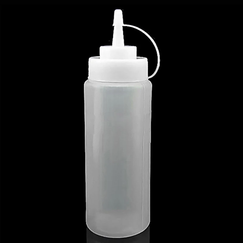 24 oz Plastic Squeeze Squirt Condiment Bottles 6 pack with Twist On Cap Lids condiment squeeze bottles - Perfect for Condiments | Дом и сад