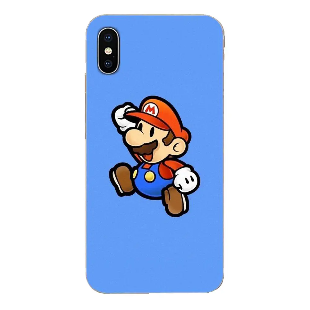 Забавные Супер Марио Bros Mushrooms "для Galaxy Alpha Note 10 Pro A10 A20 A20E A30 A40 A50 A60 A70 A80 A90 M10 M20 M30 M40 - Цвет: as picture