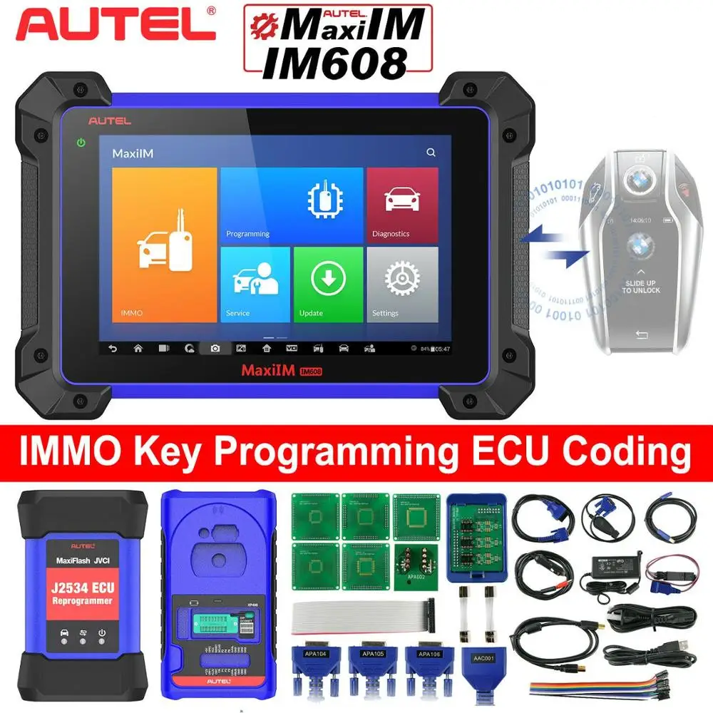 2020 Autel MaxiIM IM608 IM508 OBD2 диагностический инструмент сканер IMMO программирование
