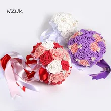 Жемчужные свадебные букеты, букет невесты, Новое поступление, Романтический морской пляж, тема, Свадебный букет невесты, SPH020