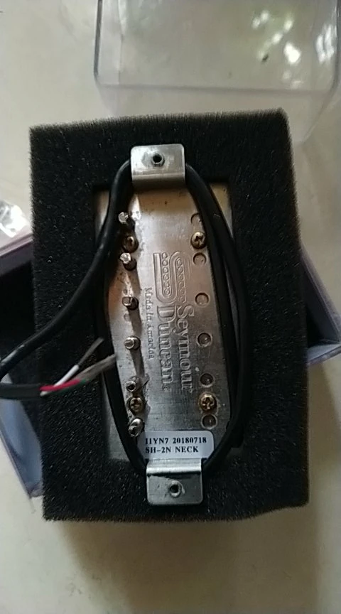 Seymour Duncan хамбакер электрогитара пикап SH2n JAZZ и SH4 JB Модель 4 проводника черный 1 комплект(2 шт