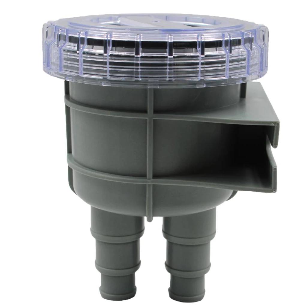 Raw Liquid Marine Intake Sea Water Filter, Replacement Mini Engine Kayak Cooling Strainer Cleaner