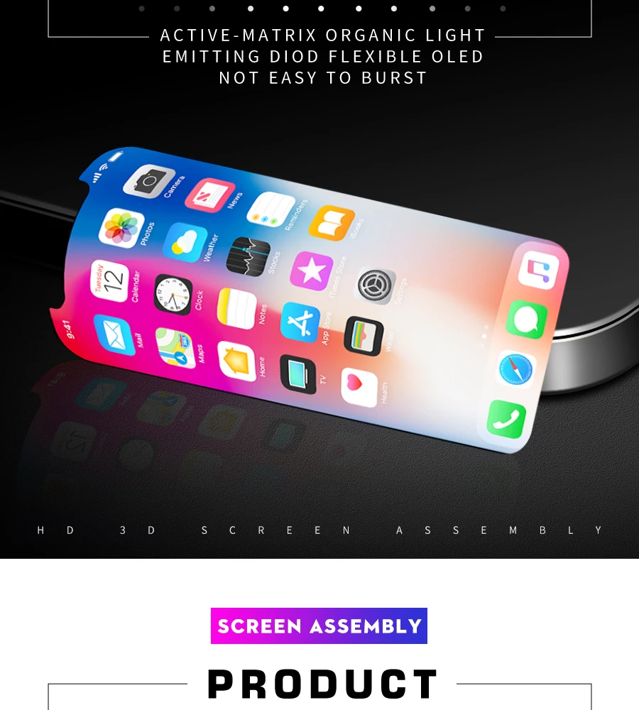 ЖК для IPhone X XS дисплей GX AMOLED OLED ЖК сенсорный экран с дигитайзером запасные части для сборки для IPhone X XS