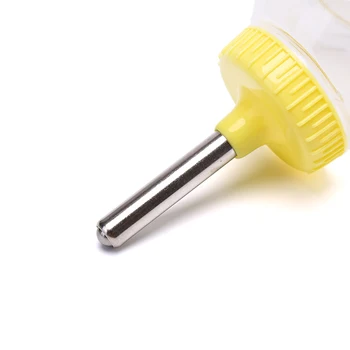 

500ml Plastic Hamster Drinker Water Bottle Dispenser Feeder Hanging Pet Dog Guinea Pig Squirrel Rabbit Drinking Head Pipe