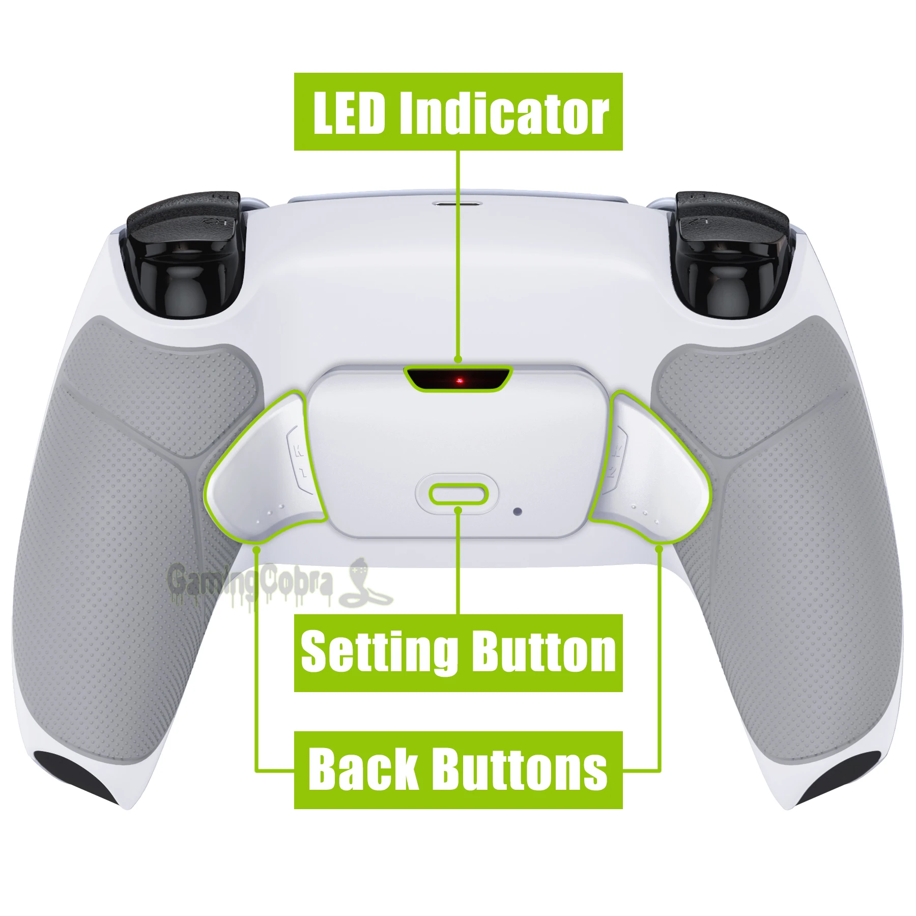 Extremate rubberized grip rise programável 2.0 remap