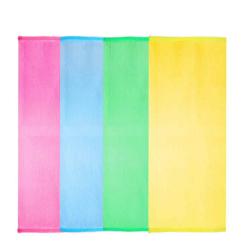 Nylon Mesh Bath Cloth Bath Shower Body Washing Clean Exfoliating Puff Scrubbing Towel Cloth Scrubber Soap Bubble The Bath NEW