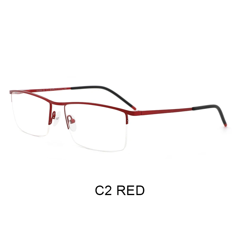 TANGOWO, мужские очки, оправа для очков, мужские очки, мужские очки, оправа для очков, Чашма, оправа для очков, очки для близорукости - Цвет оправы: C2 Red