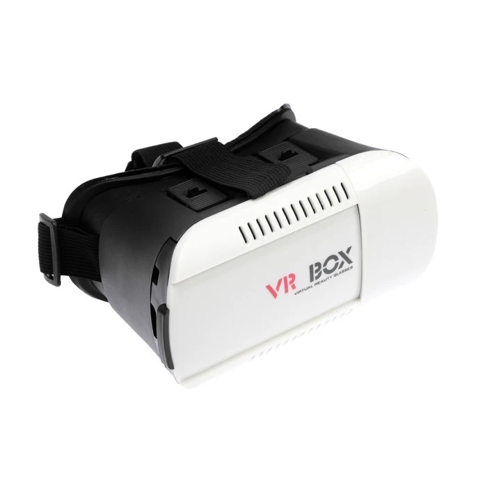 3D Очки виртуальной реальности LuazON VR 1 телефоны до 6.5&quot (75х160мм) черно белые 1537888|3D