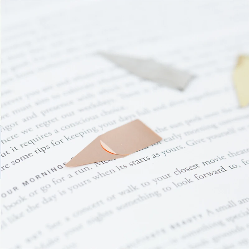 12pcs/lot premium handmade metal book darts hight quality super fine bookmarks stainless steel/brass/bronze 3 material available|book darts|metal bookstainless bookmarks - AliExpress