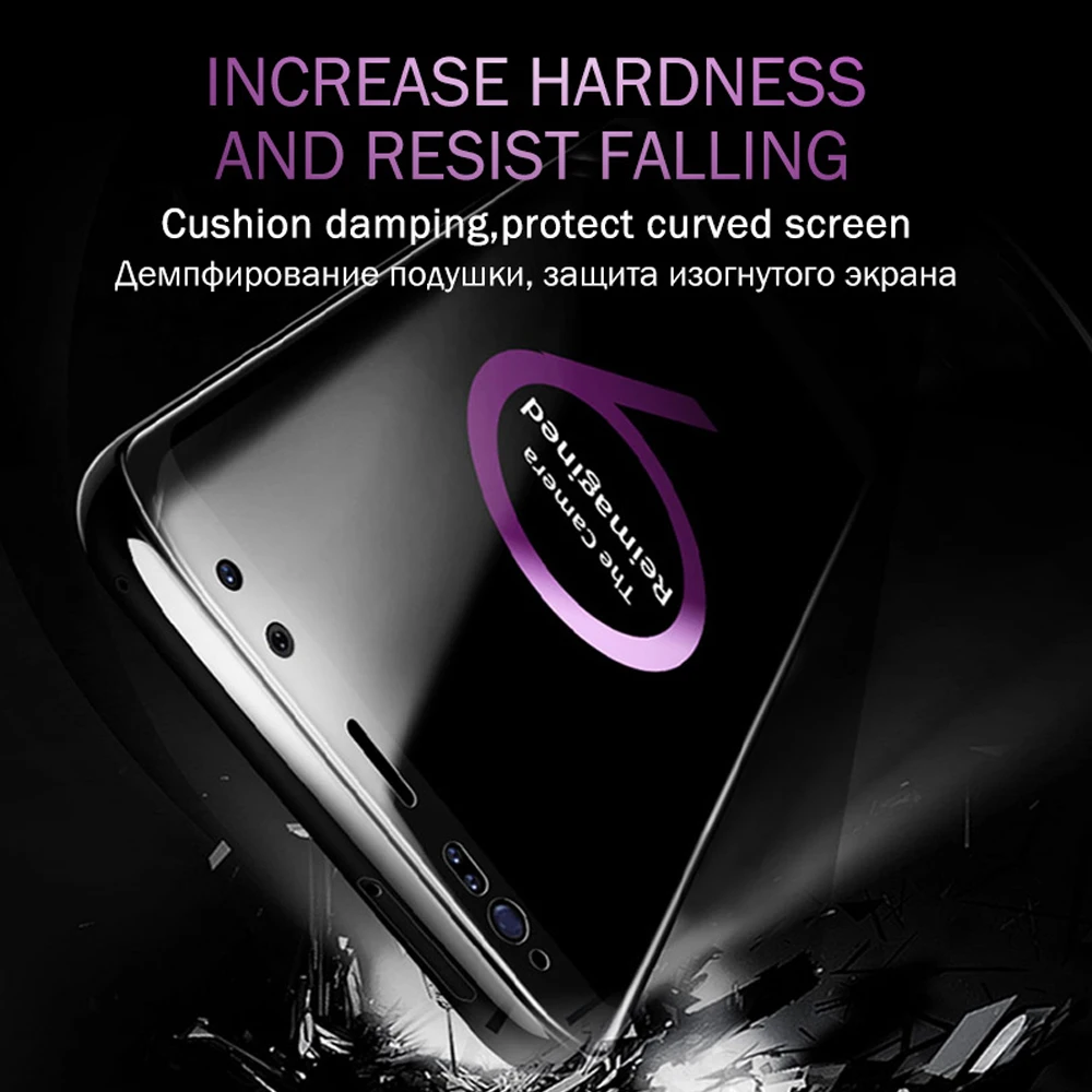 Закаленное стекло zlnвич с полным покрытием для samsung Galaxy S7 edge S8 S9 S10e S10 plus защита