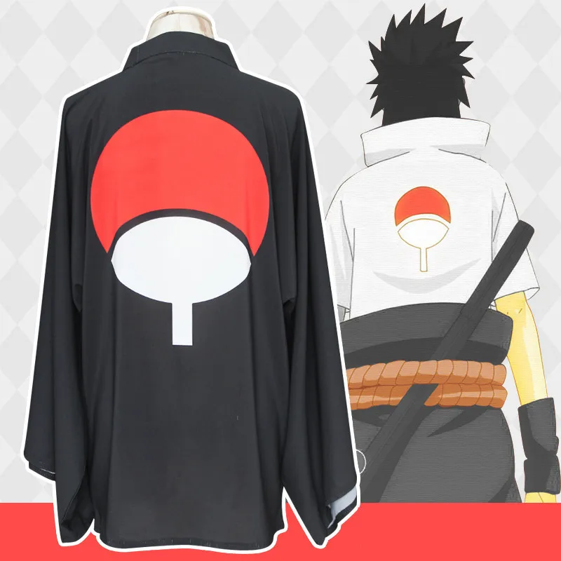 Новинка костюмы Аниме Наруто Косплей костюм Akatsuki Uchiha Itachi Sasuke ootuuki Hagoromo женские и