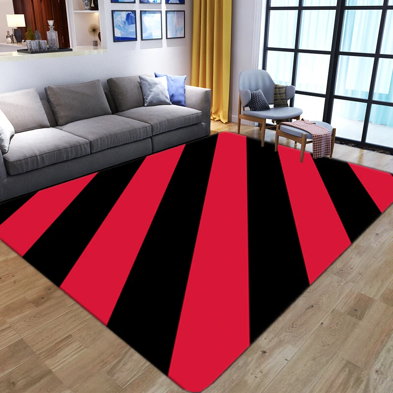 New Modern Nordic Style Art Geometry Floor Mat Door Anti-slip Carpet Bedroom Living Room Home Decoration |