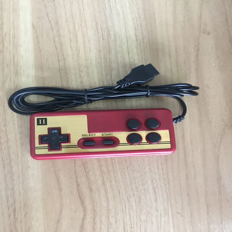9 Pin резервный игровой контроллер для консольных игр 8 бит ТВ плеер FC красный и