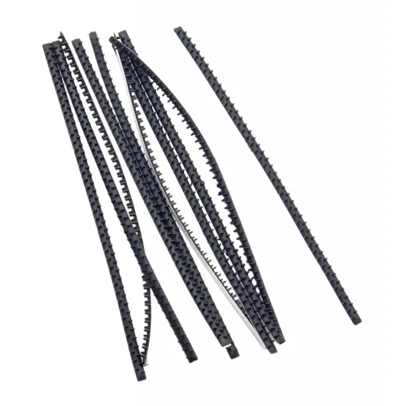 10 Rubber Headband DIY Fittings Hair Hoop Accessory With Teeth For Men Women