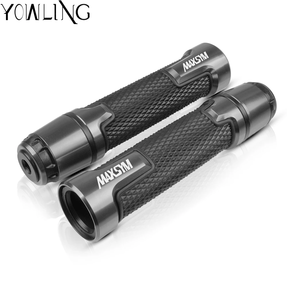 

Motorcycle handlebar grips for Sym Maxsym 400i 400/600 ABS 2011 2012 2013 2014 2015 2016 2017 CNC Aluminum scooter handle grip