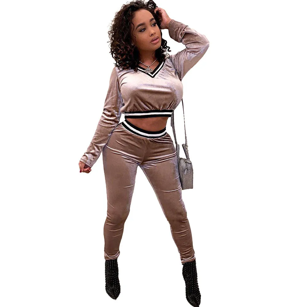 women's two piece sweat suits