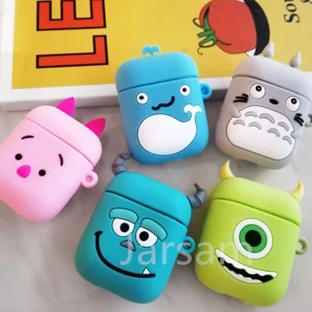 

For AirPods Case 3D Cute Biscuits Earphone Cases For Apple Airpods Protect Cover without Finger Ring Strap