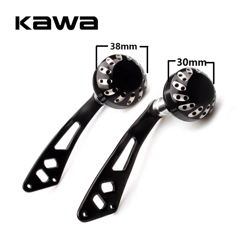 Kawa New Fishing Reel Handle Alloy Material Wheel Rocker Length 90mm Hole  Size 8*5mm Suit for Abu and Daiwa