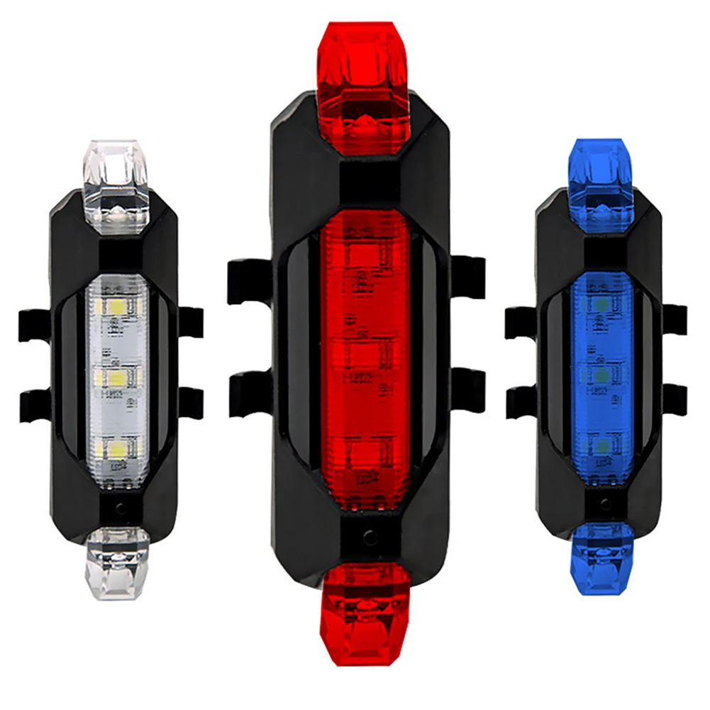 1pc Motorbycle Warning Signal Light 918 Tail Universal USB Charging Night Riding Safety For Suzuki Kawasaki |