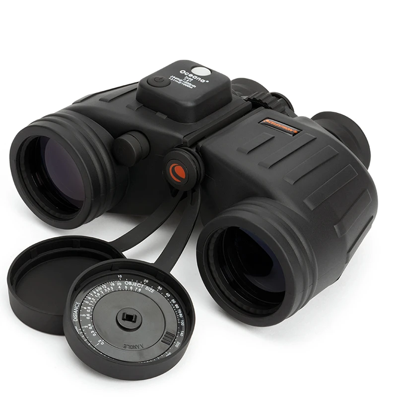 Celestron alexana 7x50 Бинокль дальномер компас охотничий лодочный военный морской бинокль HD foliating азотный водонепроницаемый