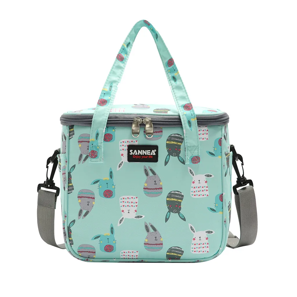 Totoro Сумка для обеда, охлаждающая, изолированная, сумка для обеда, для отдыха на природе, для пикника, сумка-тоут, коробка для хранения еды, сохраняет свежесть, отличная сумка для обеда, унисекс, 9L - Цвет: Totoro