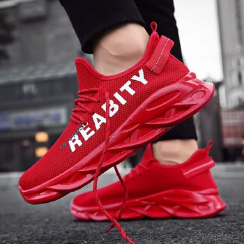 

Casual Sports Shoes Male Students Breathable Flying Woven Men's Shoes Wear Mesh Running Shoes