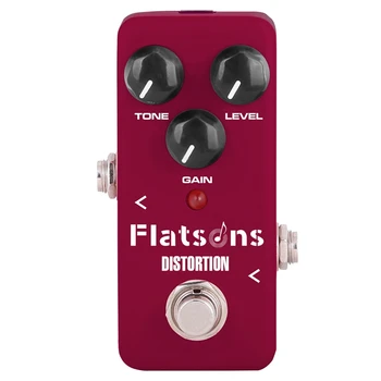 

Flatsons Fds2 Mini Distortion Pedal Portable Guitar Effect Pedal