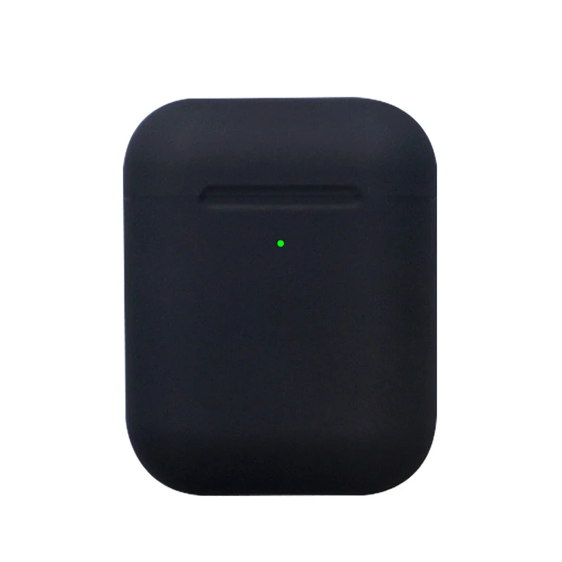[Smart Pop-up Window] Беспроводная bluetooth-гарнитура, бинауральные наушники-вкладыши, удобные на голову, долгое время ожидания, музыкальная гарнитура - Цвет: Черный