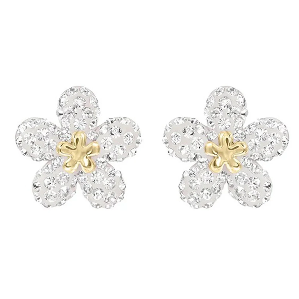 

2019 New Charm Geometric Elegant Floral Daisy Fashion Earrings Simple Retro Ladies Earrings Dance Party Anniversary Free Shippin