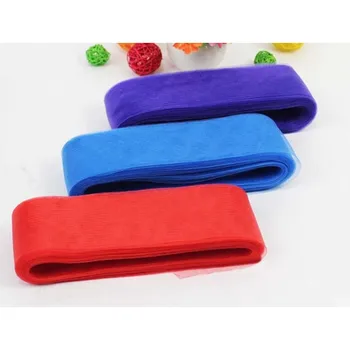 

2.75" 7cm Flat Plain Horsehair Crin Crinoline Fabric/Trimming/Braid Mesh For Women Chrinolin 100yard/lot