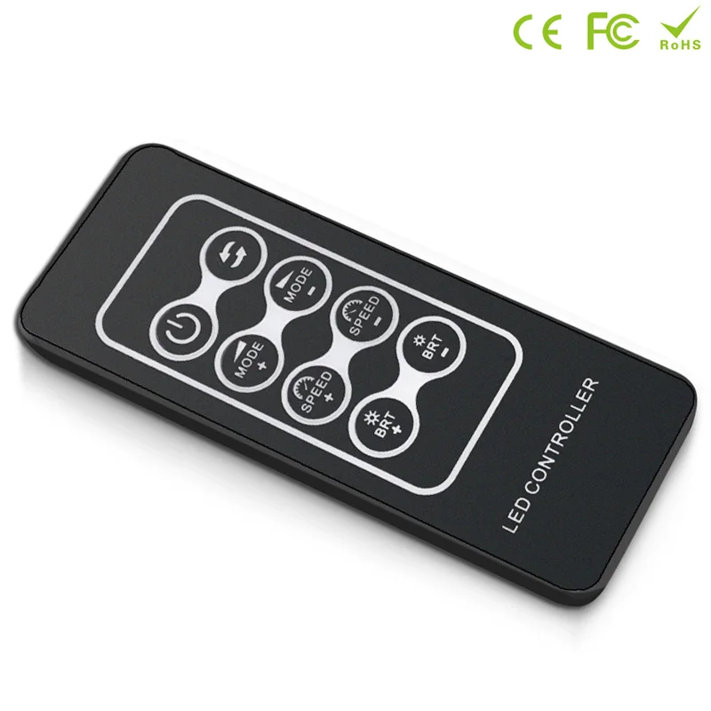 BC-100 DC9V led RGB Controller DMX512 signal 170 Pixels led Light Controller LCD Display&RF Wireless Remote for led strip moudle