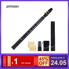 Ammoon Мини карманный Bb саксофон Sax наборы ABS с альт мундштук 10 шт. Рид сумка для переноски духовой инструмент для начинающих горячий