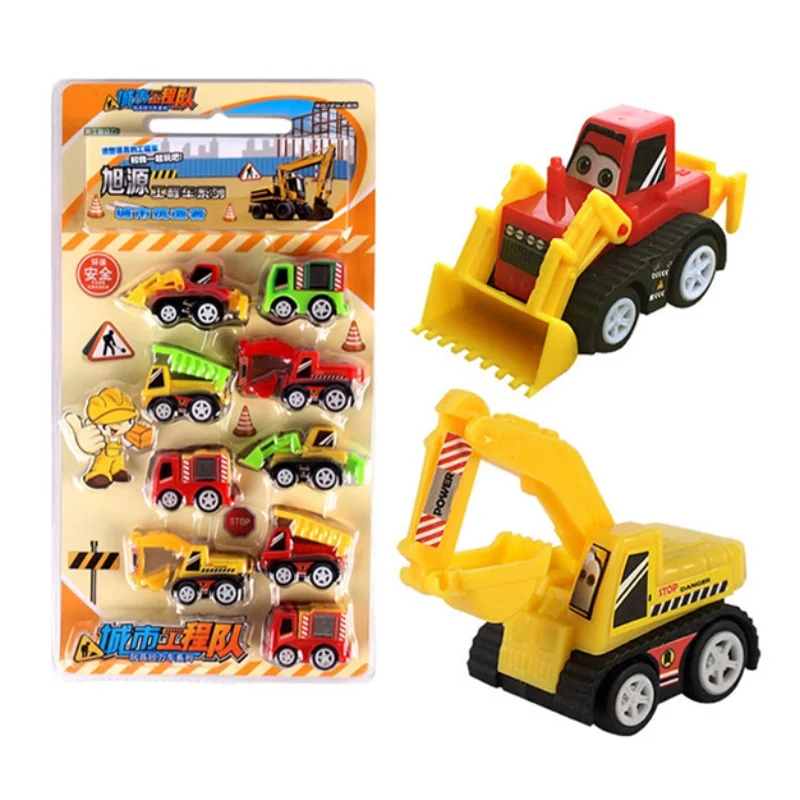 

Kids Toys Baby Toys Simulation Toy Car Set Inertial Engineering Vehicle Excavator Model Educational Toy Christmas Gifts For Kids