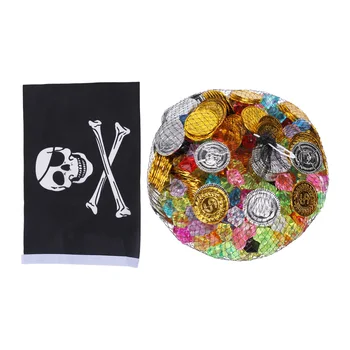 

501Pcs Game Gold Coins Kids Pirates Gold Coins Pirates Gold Coins for Halloween Decor Party Kids